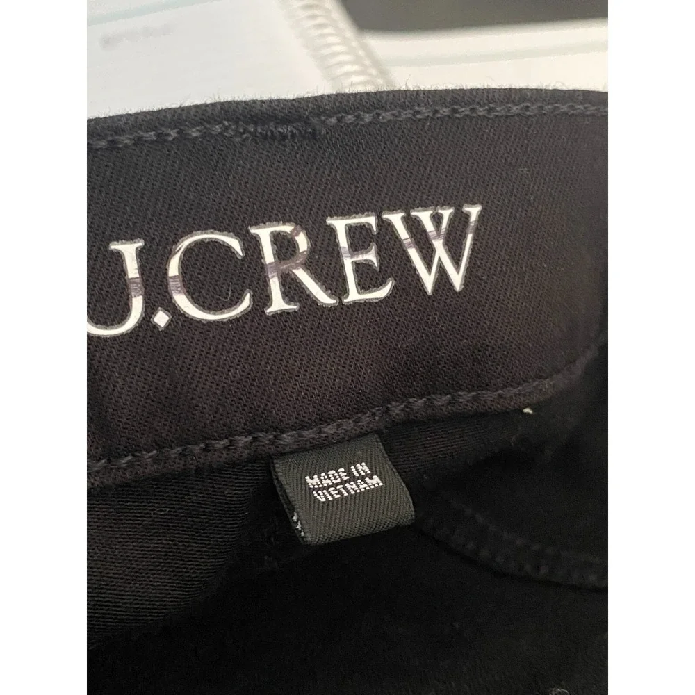 J.Crew High Rise Flared Leg Bootcut Jeans Women's Plus Size 36 Black '03 CC512 - Picture 5 of 9